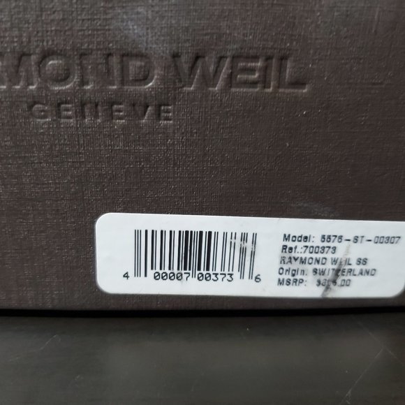 Watch Man Raymond Weil Tradition 5576-ST-00307 Leather/Black - Picture 3 of 7